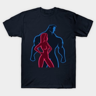 Gym couple T-Shirt